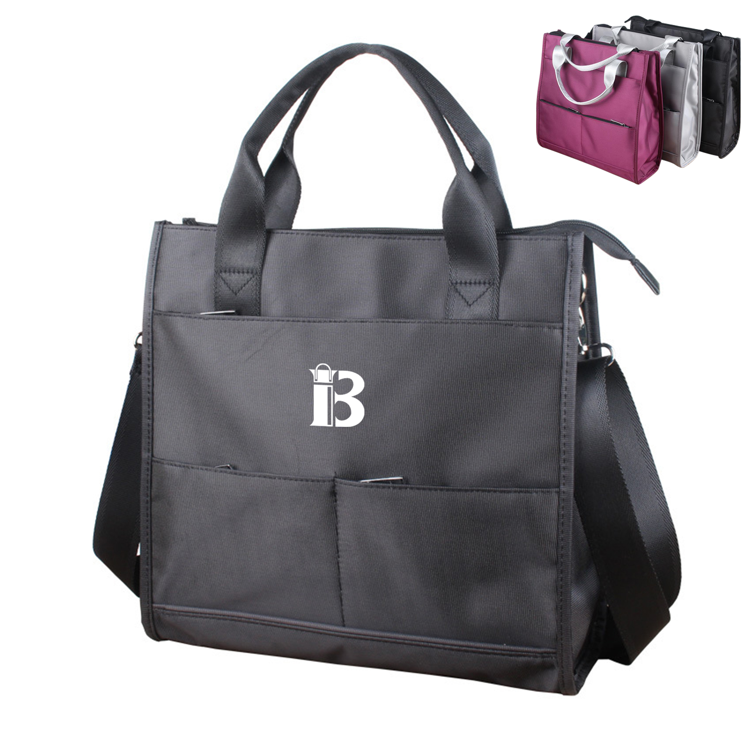 Oxford Water Resistant Messenger Shoulder Bag