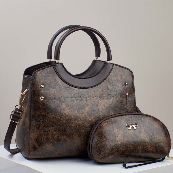 Fashionable Retro Large Capacity Single Shoulder Hand Bag