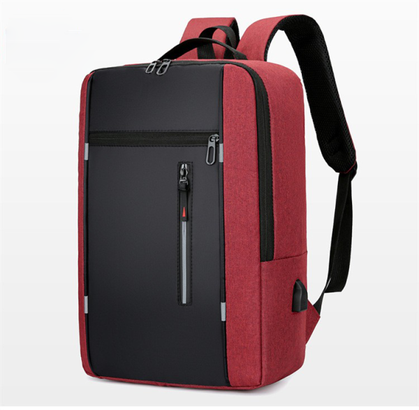 Oxford Laptop Backpack with USB Charging Port