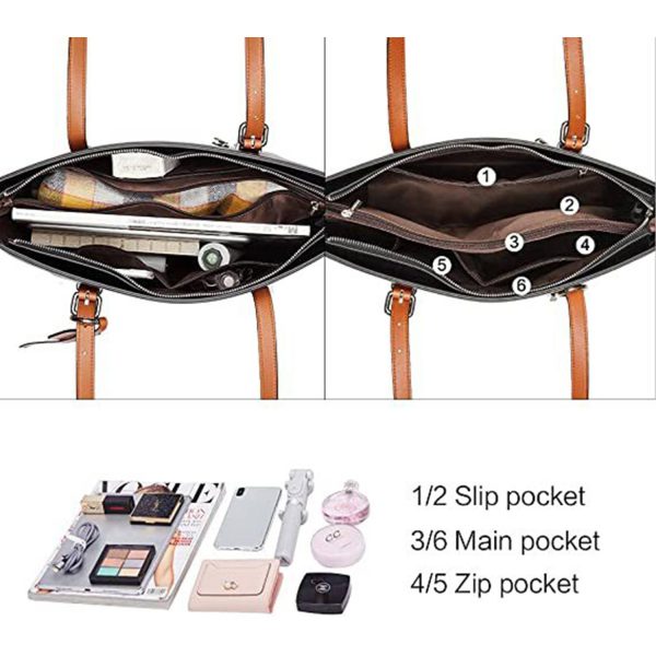 Women PU Leather Purses and Handbags