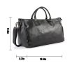 PU Leather Travel Duffle Weekender Bag