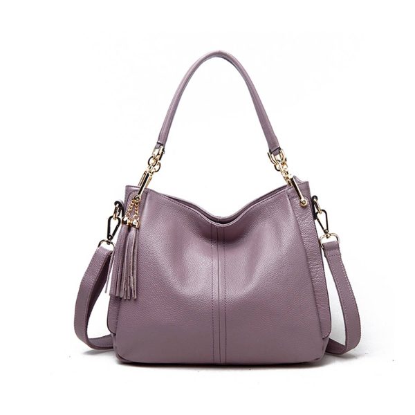 PU Leather Tassels Women Cross-body Handbags multicolour
