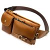 Genuine Leather Waist Fanny Pack