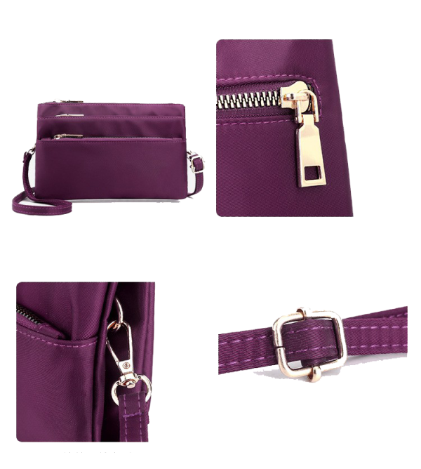 Handbag Waterproof Lightweight Messenger Crossbody Bag