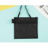 Halterneck transparent document storage bag