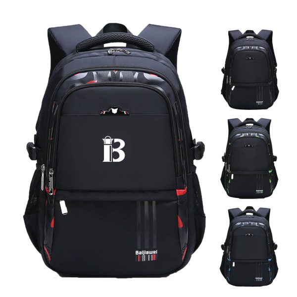 Nylon Schoolbag Students Backpack