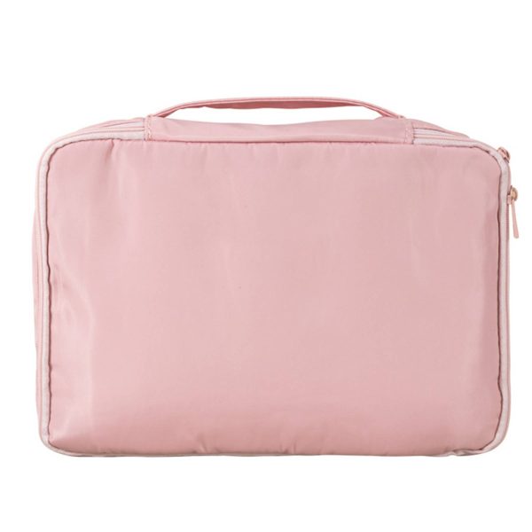 Polyester Waterproof travel makeup Cosmetic bag