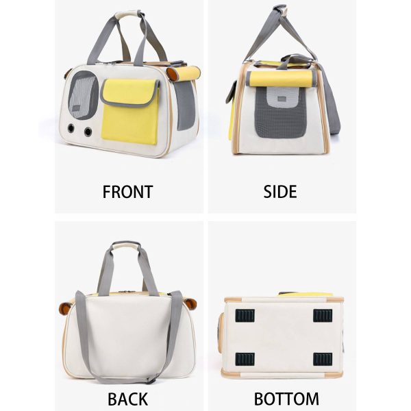 Canvas Large capacity cat outing pet bag