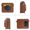 PU Vintage digital camera crossbody bag