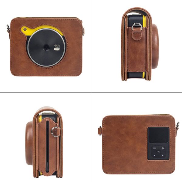 PU Vintage digital camera crossbody bag