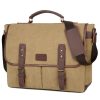 Cavas Vintage Men Briefcases Laptop Messenger Bag