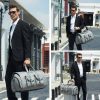 Oxford waterproof Garment Travel Duffel Bag with Shoe Pouch