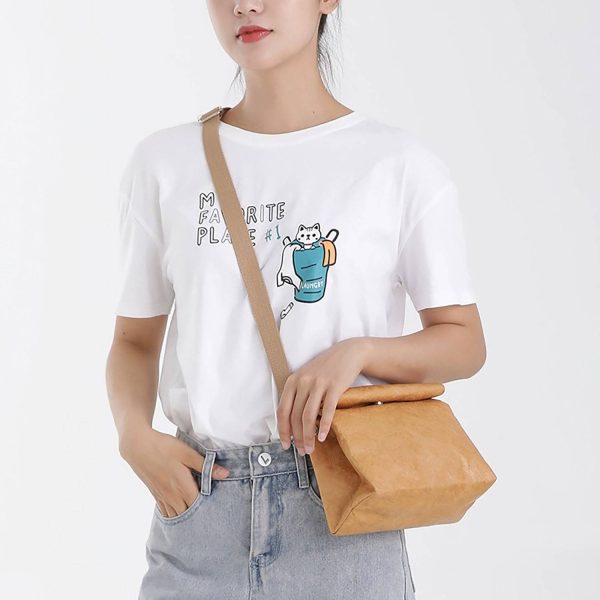 Tyvek Paper Crossbody Bag