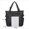 Multi Pocket Shopper Shoulder Bag