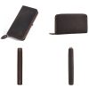 Men's Long Faux Leather Wallet