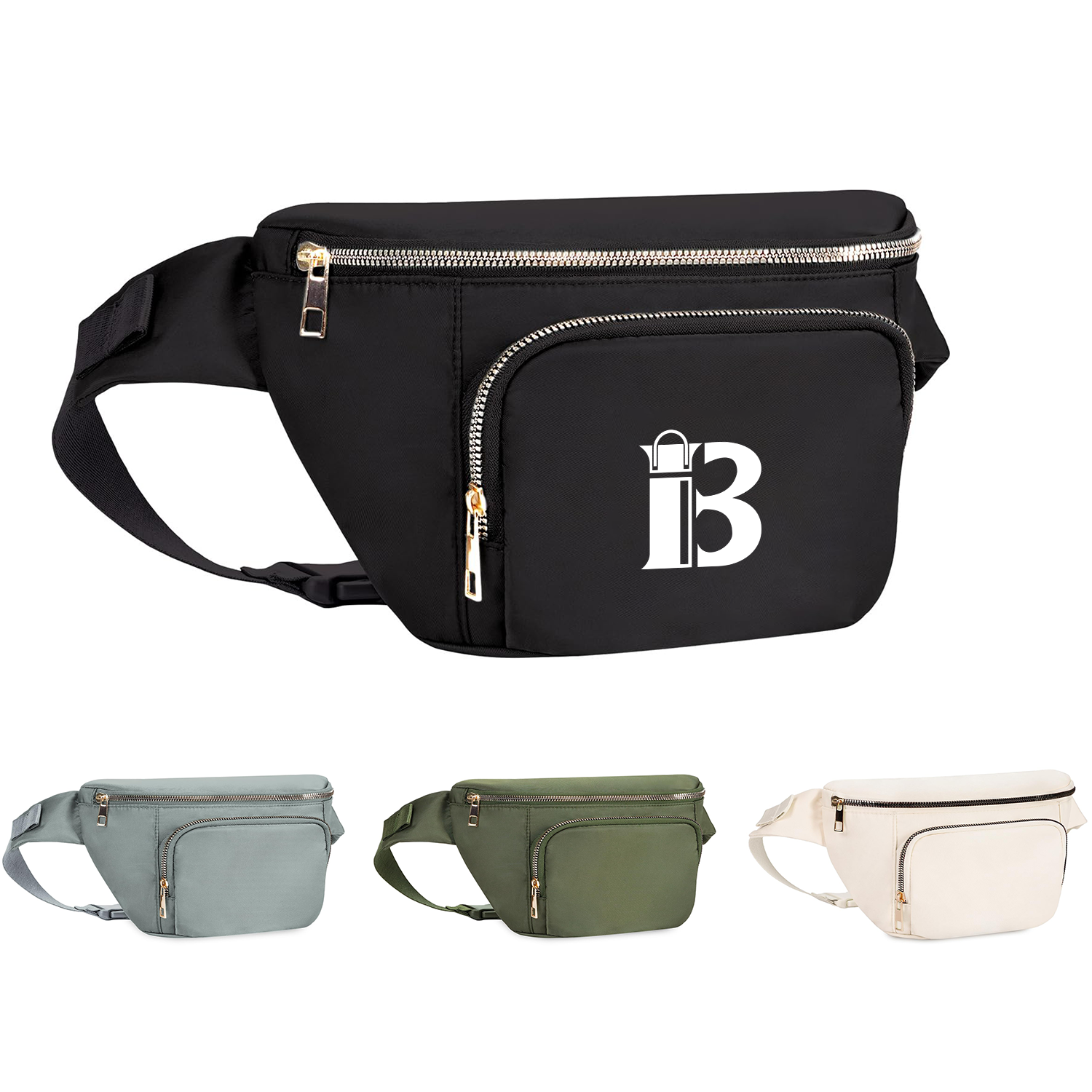 Large Waist Bag Pack with Extra Extension Belt