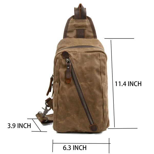 Canvas Ventilate Cross-body Backpack