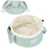 Portable Zipper Drawstring Makeup Bag