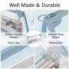 Clear PVC Zipper Pencil Bag