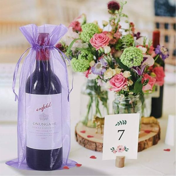 1-Bottle Wine Bag W/ Drawstring