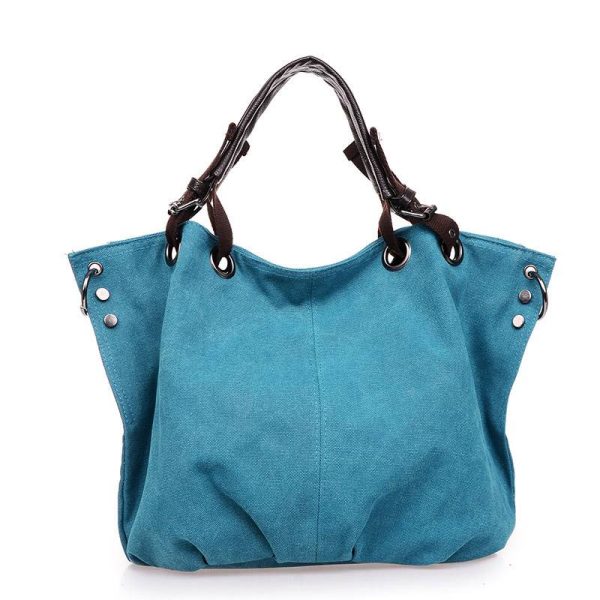Fashionable And Simple Casual Canvas Bag