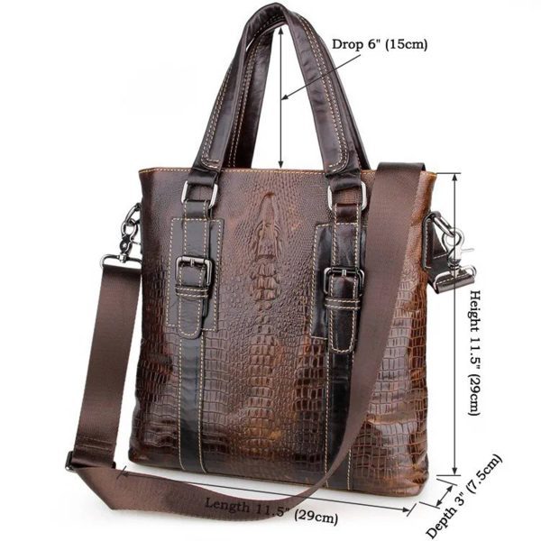 Leather Waterproof Wearable Cross-body bag