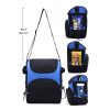 Multi Compartment Portable Thermal Cooler Insulated Bag