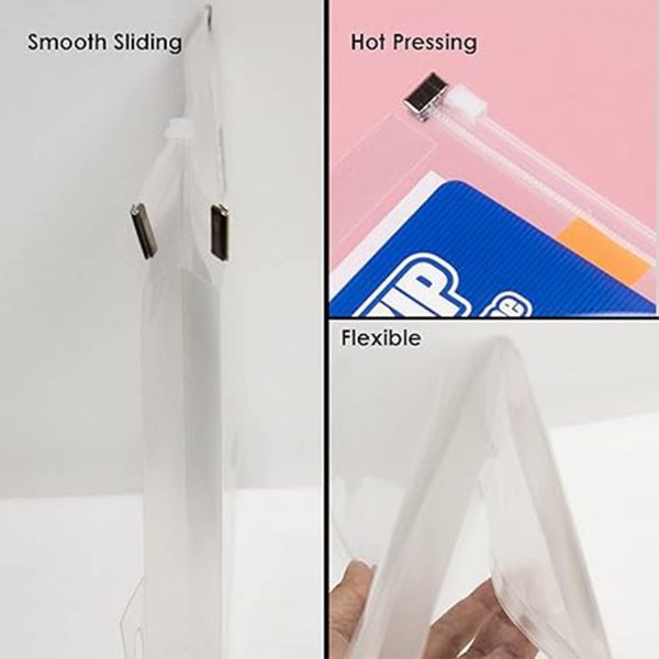 Slide Lock Zipper Poly Envelope