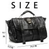 PU Punk vintage shoulder biker diagonal bag