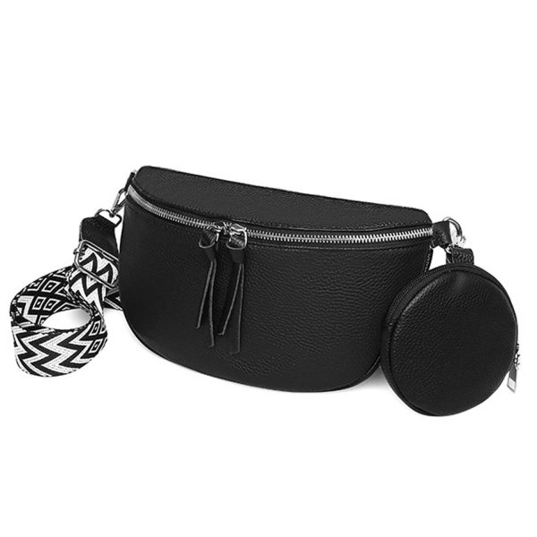 Genuine Leather Shoulder Crossbody Bag