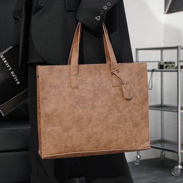PU Leather Women Tote Bag