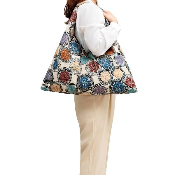 Polyester/Cotton Dumpling Tote Bag