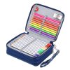 Polyester Colored Pencil Case- 78 Slots