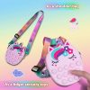 Unicorn Crossbody Bag With Pop Toy