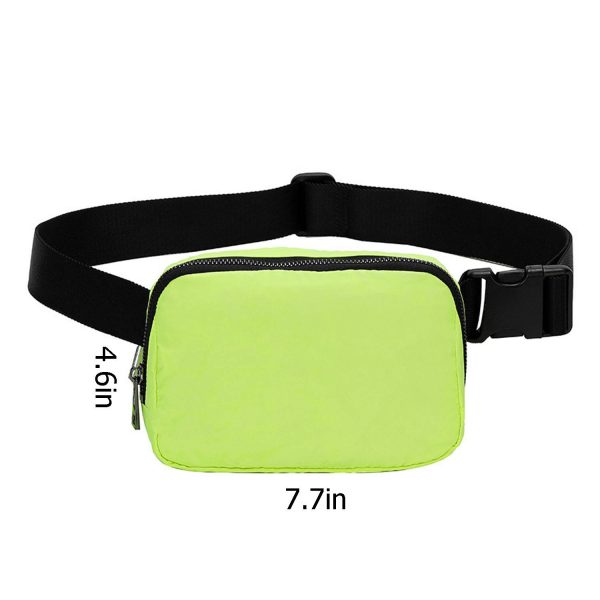 Nylon waterproof running belt waist bag