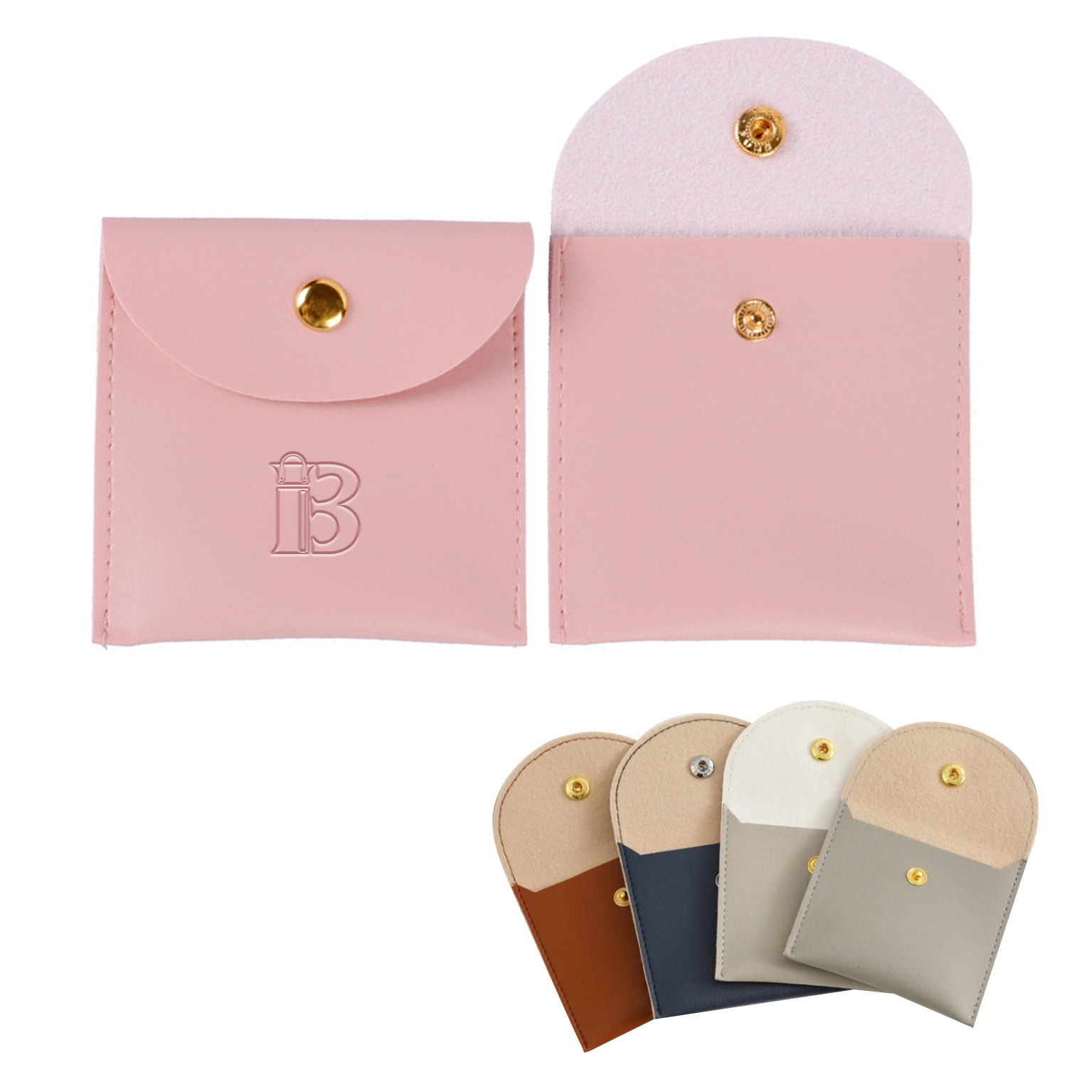Pu Leather Gift Jewelry Bag