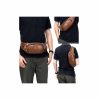 genuine leather men's Fanny pack