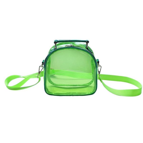 Laser Clear PVC Women's Crossbody Bag