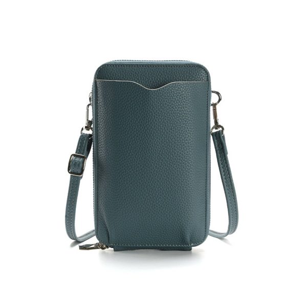 Pu Small Mobile Phone Crossbody Bag with Card Slots