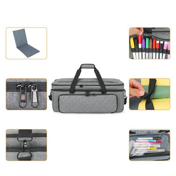 Multifunctional portable printer storage bag