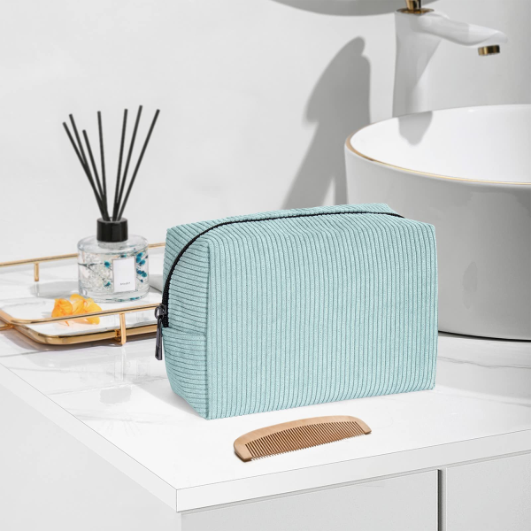 Corduroy Cosmetic Bag