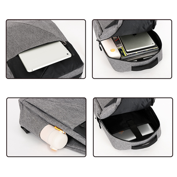 3 in 1 Oxford Backpack Set With Usb Charging Port
