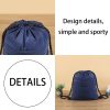 Polyester Portable Drawstring Cuff Sports Storage Bag
