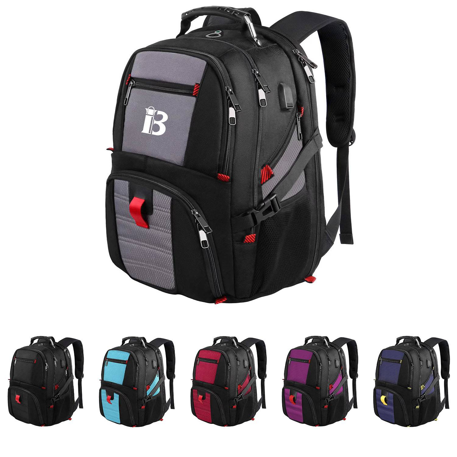 50L Extra Large Laptop Backpacks for Men Women