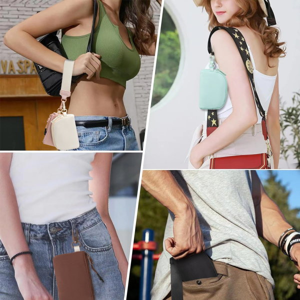 Dual Pouch Wrist Wallets