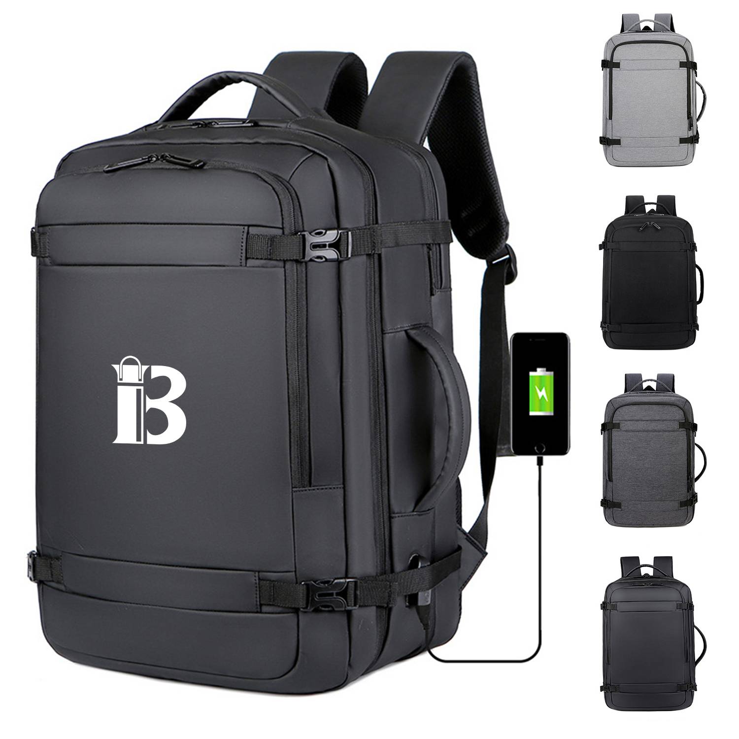 USB Large Multifunction Backpack