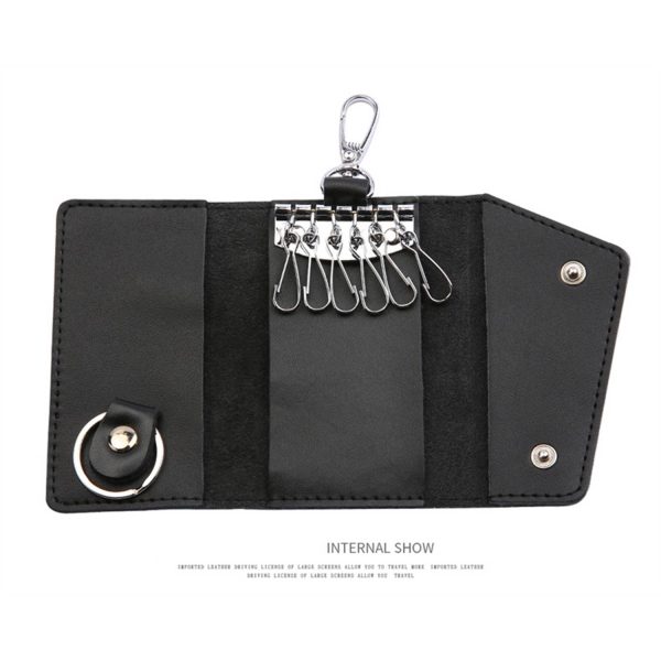 Leather Car Key Holder Bag