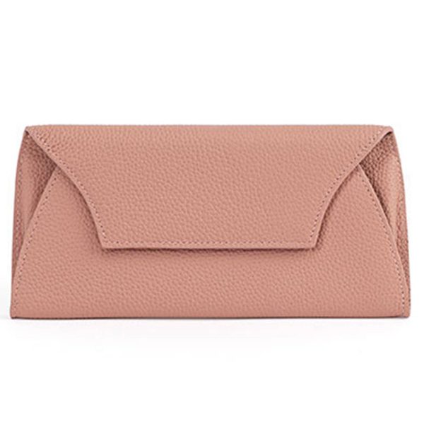 Ultra Slim Thin Genuine Leather Womens Wallet/Purse