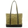 Multicolor Canvas Water-resistant Tote Bag