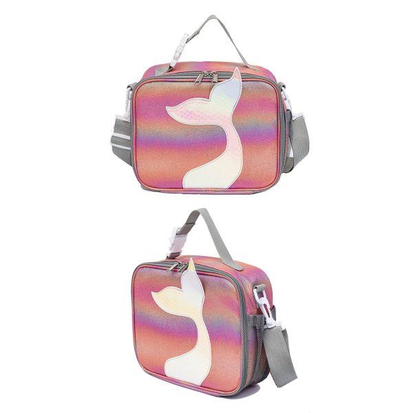 PU Mermaid Backpack Set For Kid